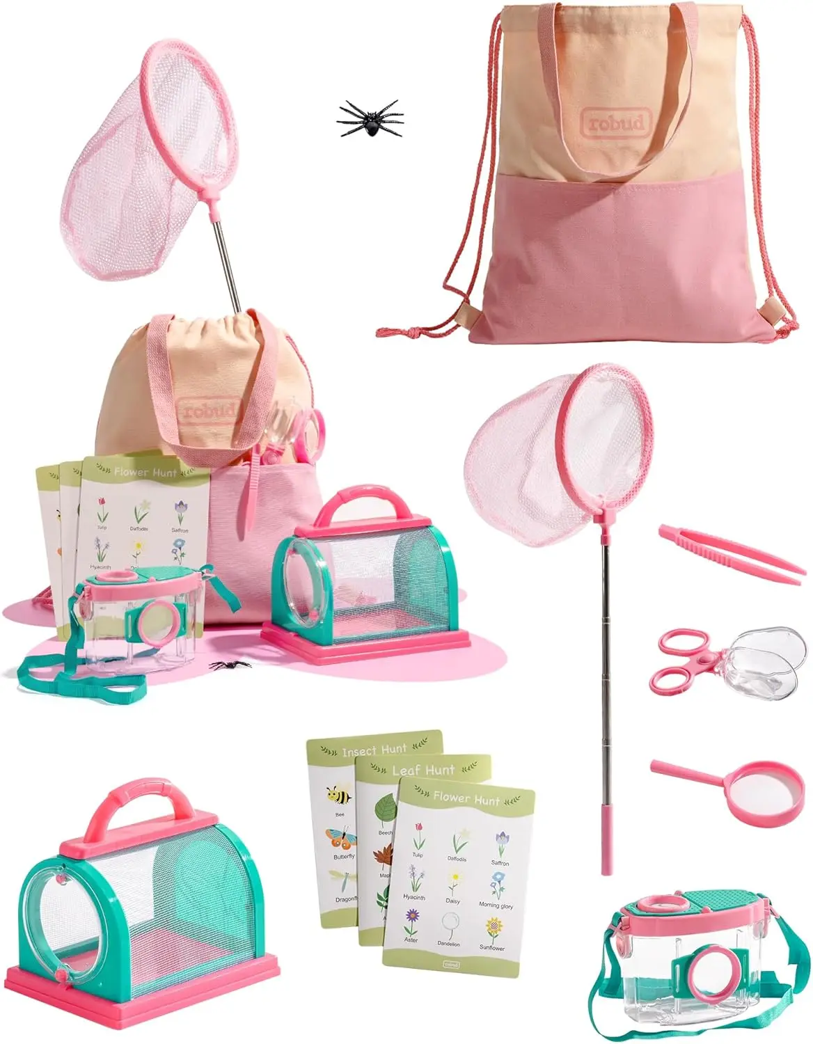 Outdoor Adventure Kit For Kids - Robotime explorer Kit Bug Catcher Kit