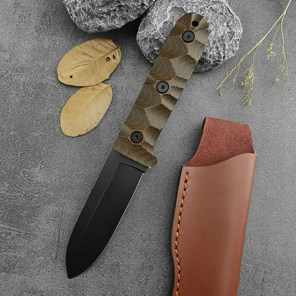 Outdoor Adventure With No Backpack - PR4 Multi-purpose Outdoor Fixed Knife Jungle