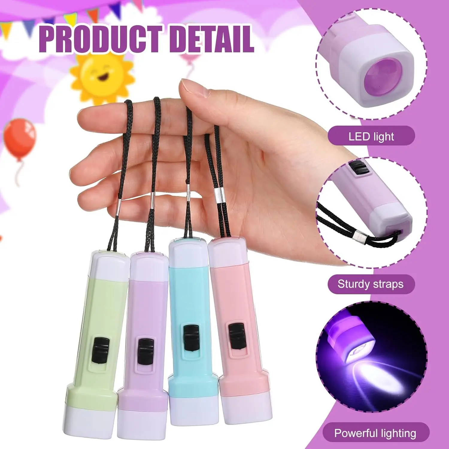 5-100PCS Outdoor Kids LED Flas - Outdoor Adventure Activities For Kids reseña y precio