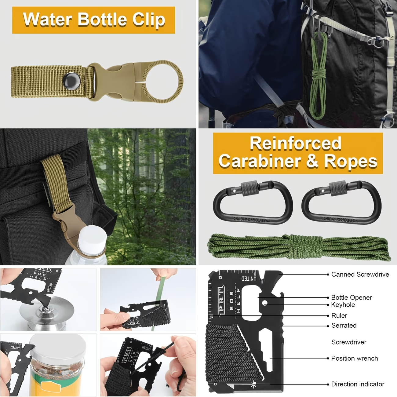 250-Piece Professional Surviva - Outdoor Adventure Kit reseña y precio