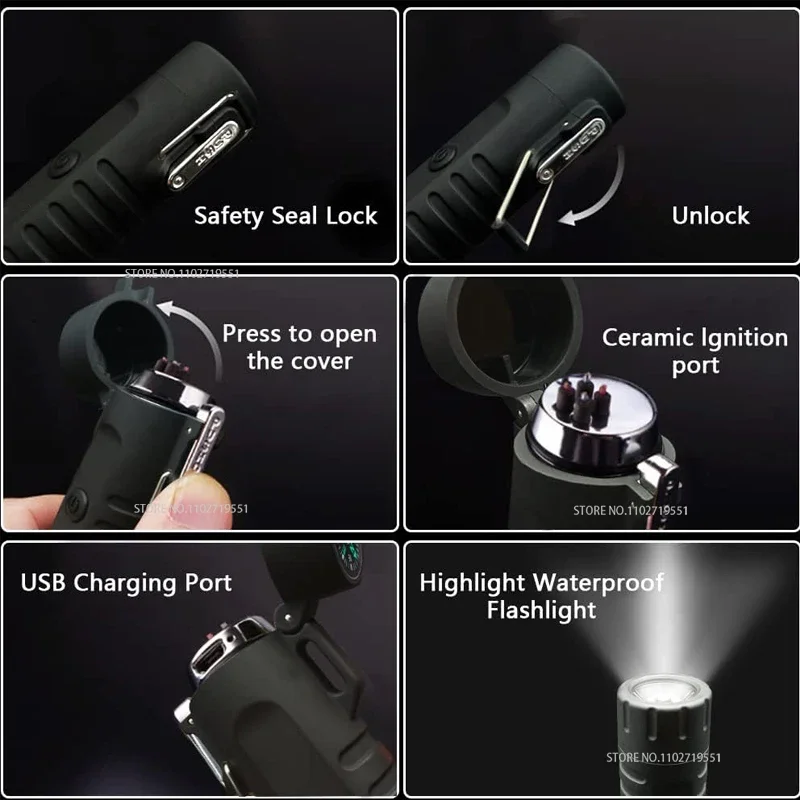 USB Rechargeable Dual Arc Plas - Outdoor Adventure Kit reseña y precio