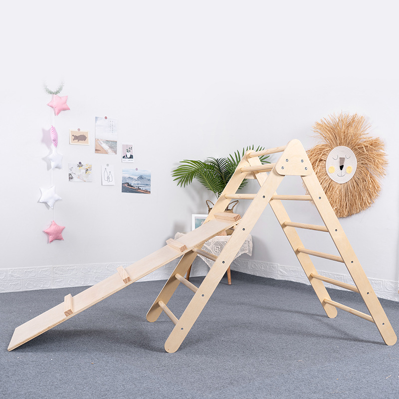 Foldable Wooden Triangle Climb - Outdoor Adventure Activities For Kids reseña y precio