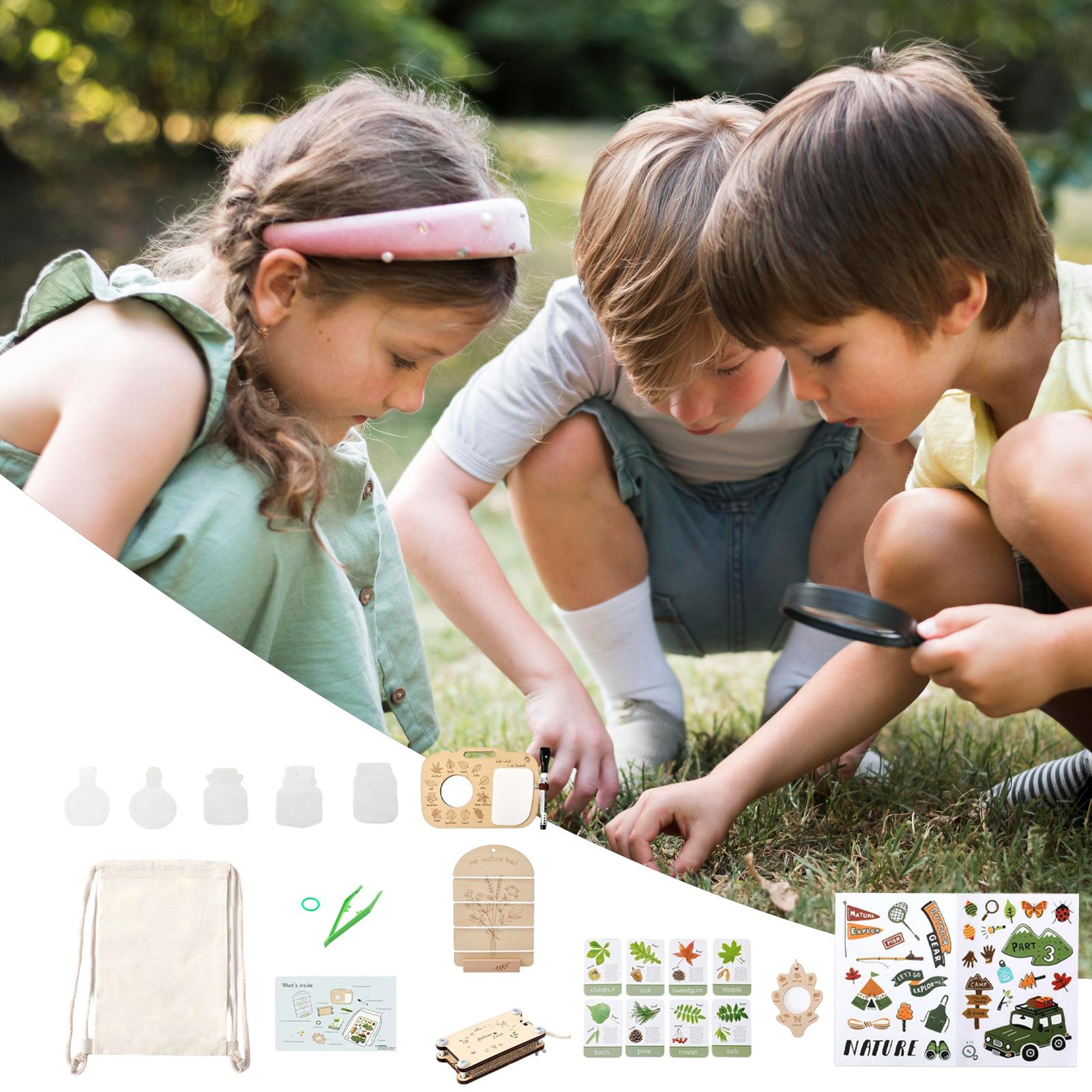 Kids Nature Kit Plant Observat - Outdoor Adventure Activities For Kids reseña y precio