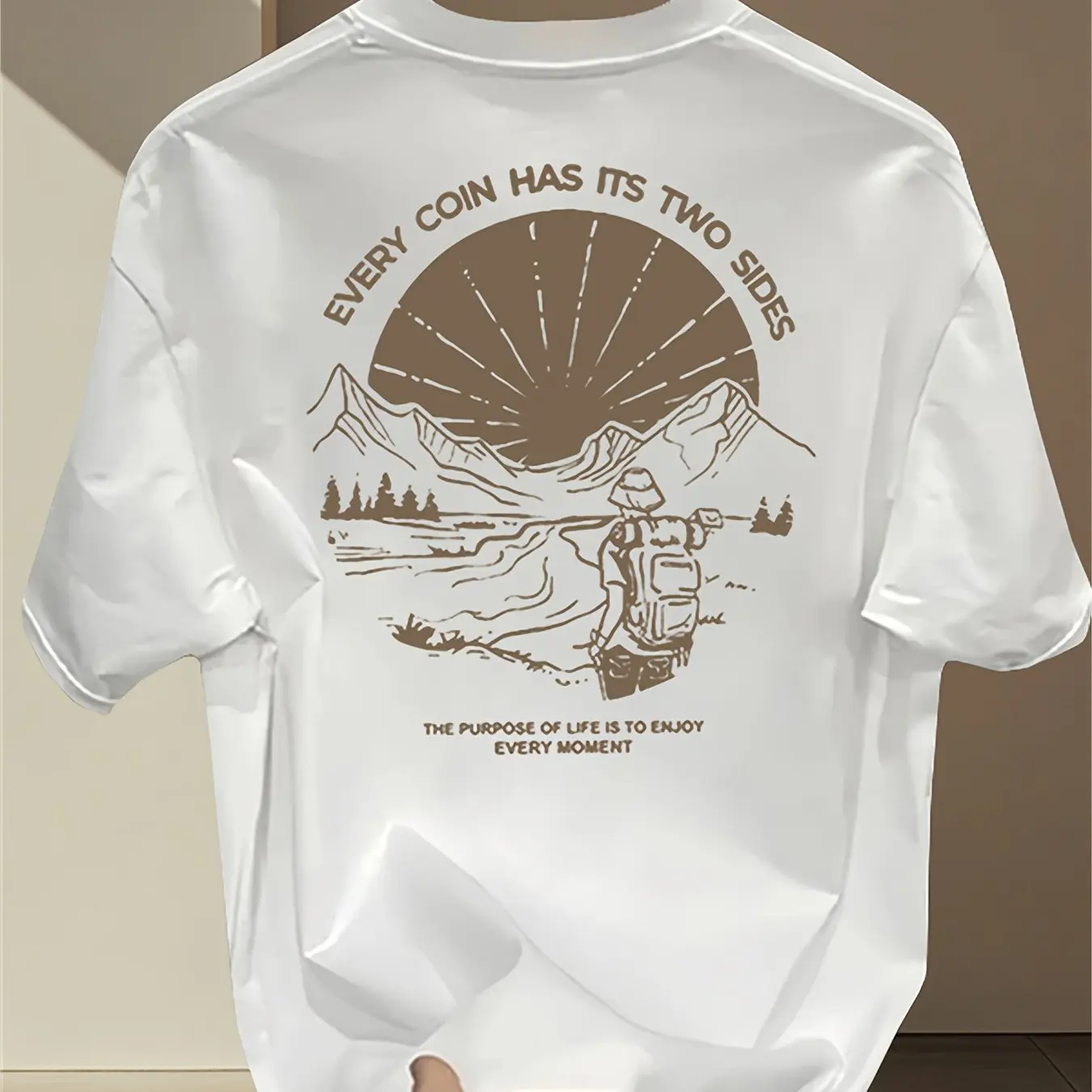 Vintage Mountain Hiking Graphi - Outdoor Adventure Quotes Short reseña y precio