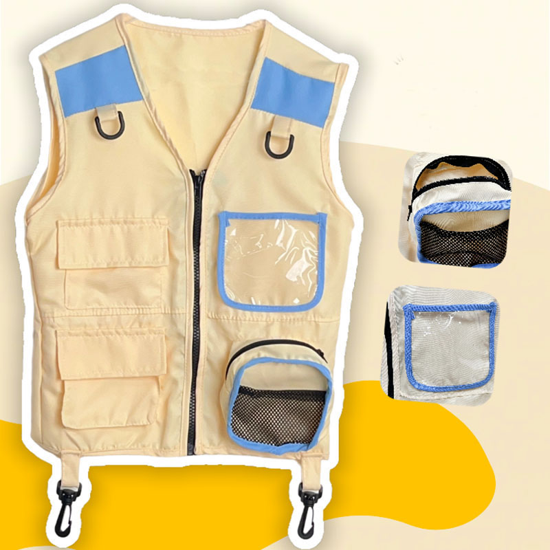 Children Explorer Vest Pretend - Outdoor Adventure Activities For Kids reseña y precio