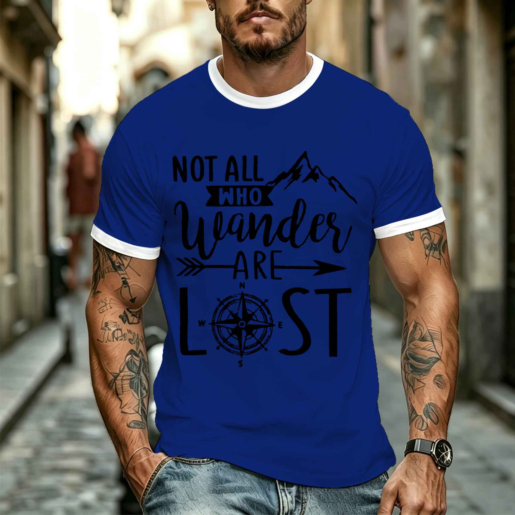 2026 new model Tee Stylish Com - Outdoor Adventure Quotes Short reseña y precio