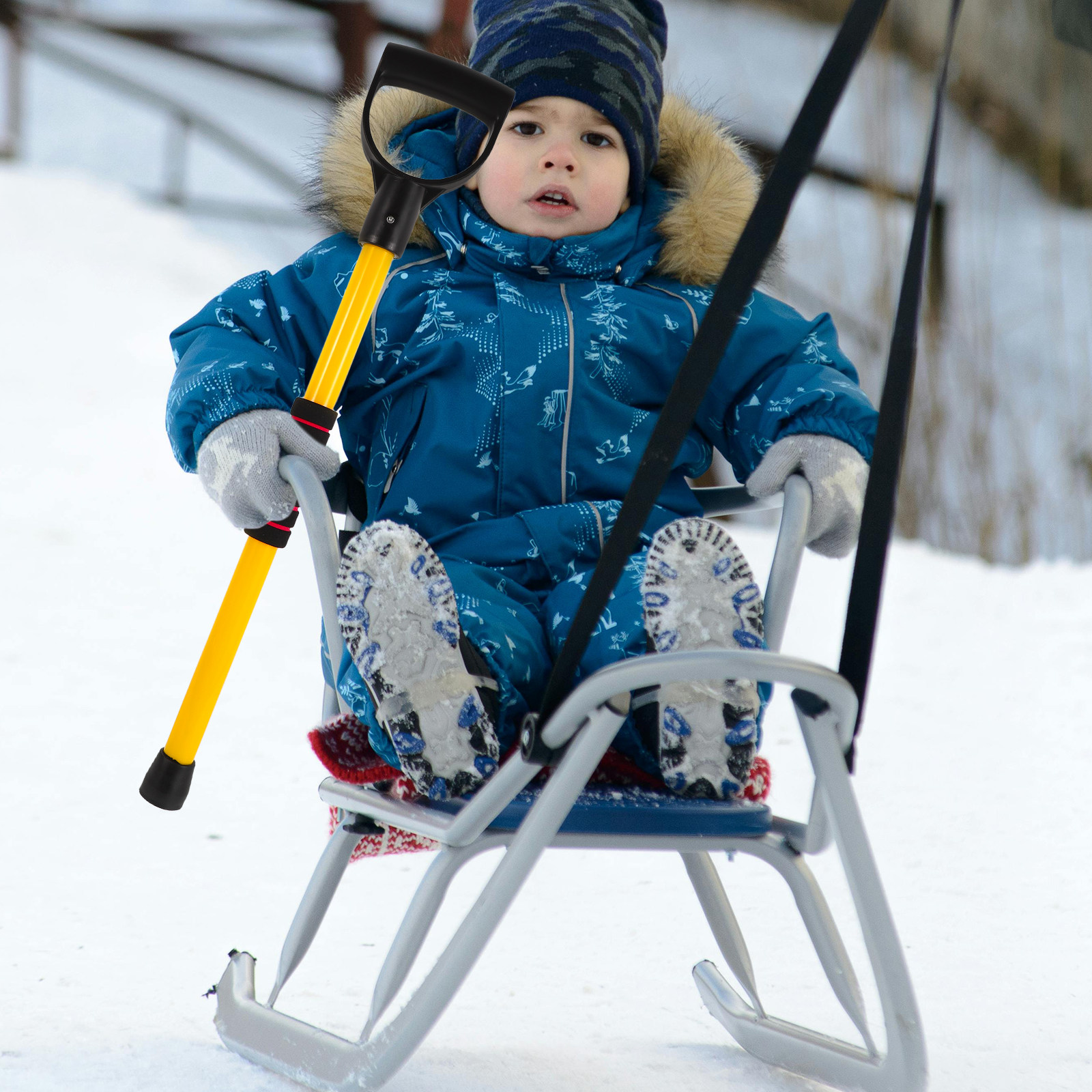 Plastic Paddle for Snow Sled B - Outdoor Adventure Activities For Kids reseña y precio
