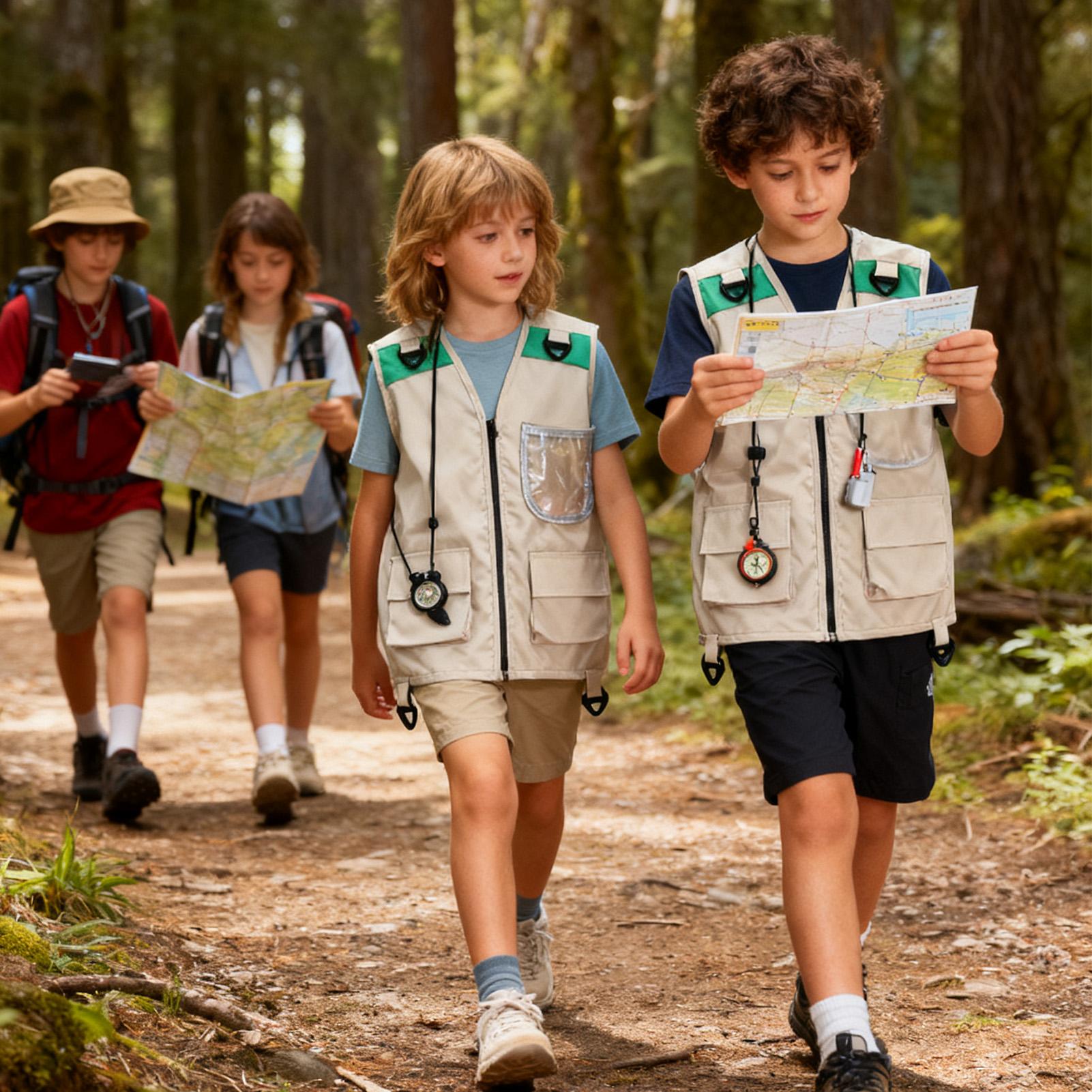 Kids Explorer Vest Costume Saf - Outdoor Adventure Kit reseña y precio