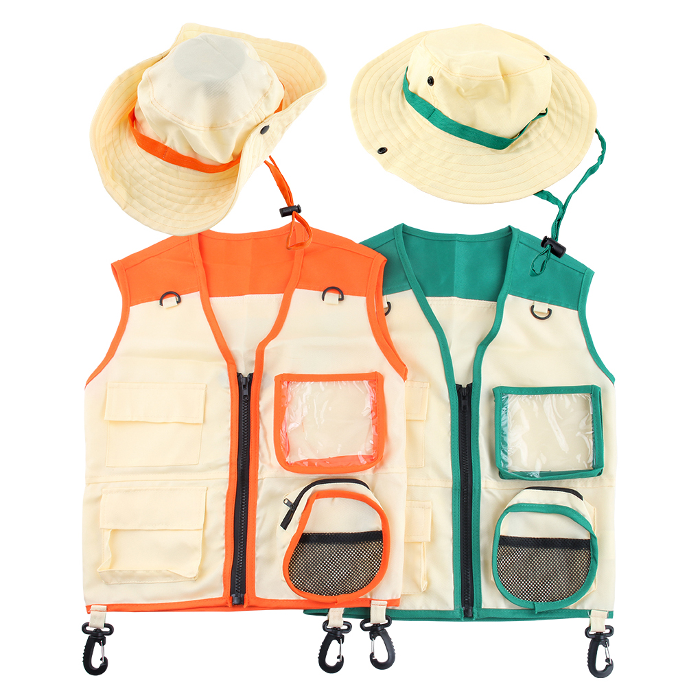 Kids Insect Explorer Vest Hat  - Outdoor Adventure Kit For Kids reseña y precio