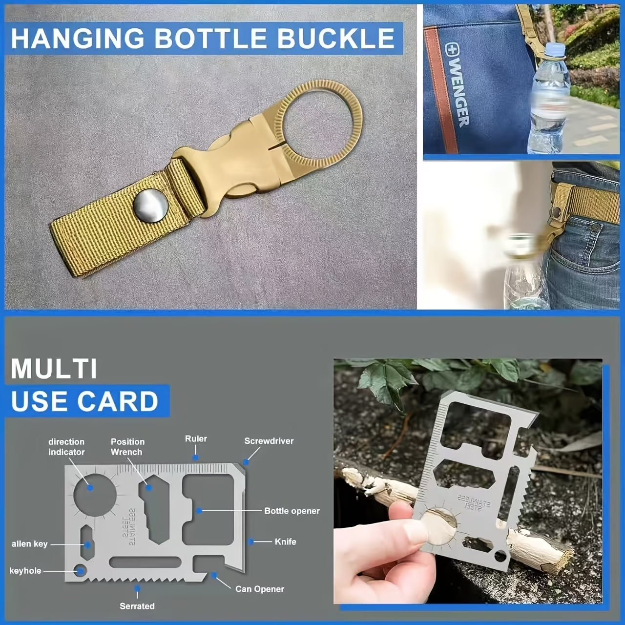Men's Ultimate Survival Kit -  - Outdoor Adventure Kit reseña y precio