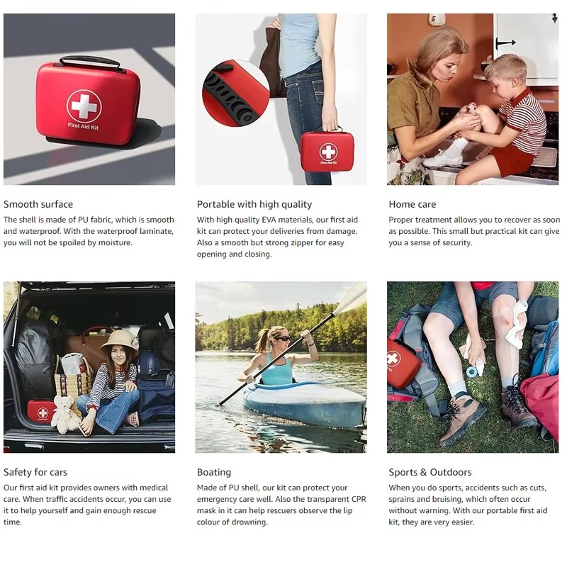 Portable First Aid Kit For Out - Outdoor Adventure Kit reseña y precio