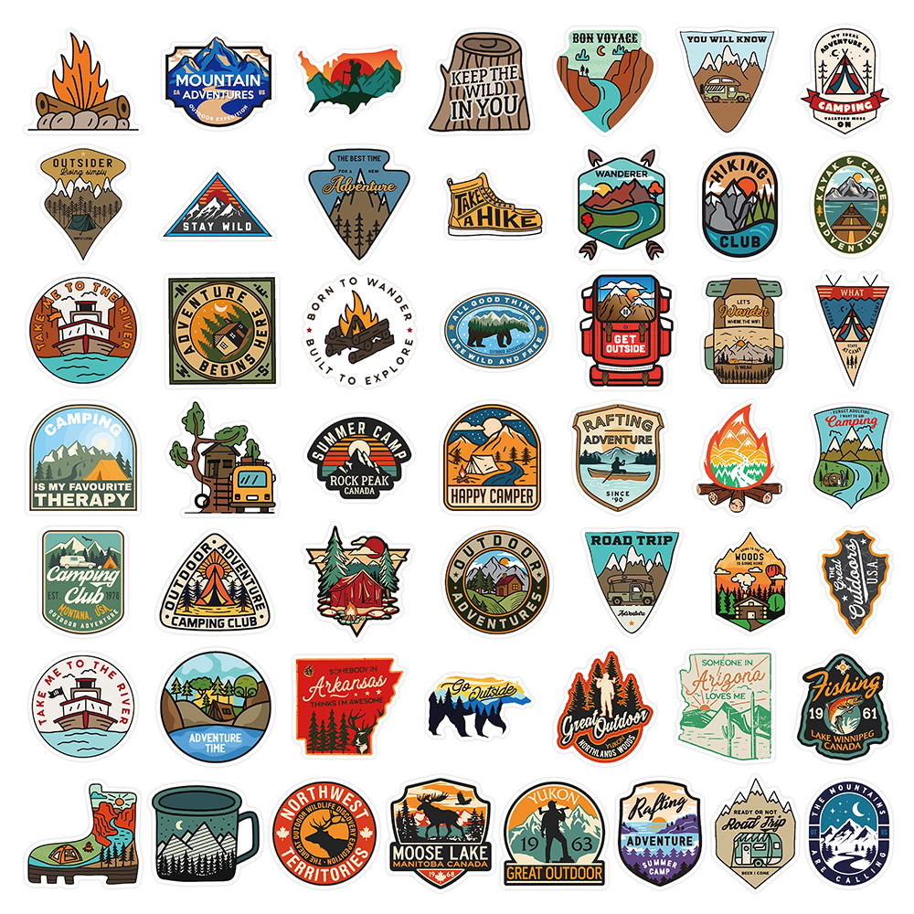 50 Sheets Outdoor Adventure St - Outdoor Adventure Stores reseña y precio