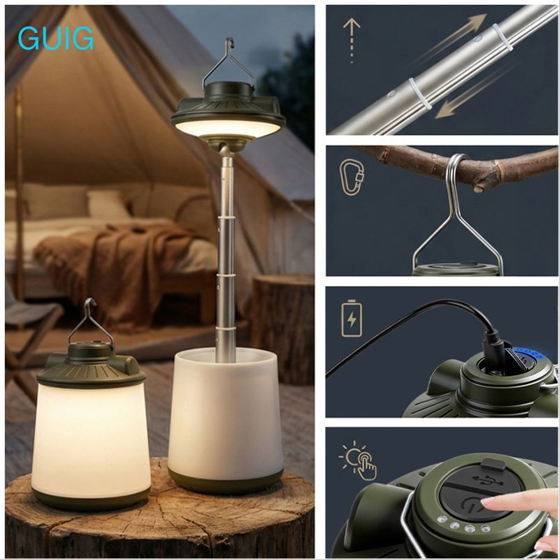 New Telescopic RGB Camping Lig - Outdoor Adventure Ni reseña y precio