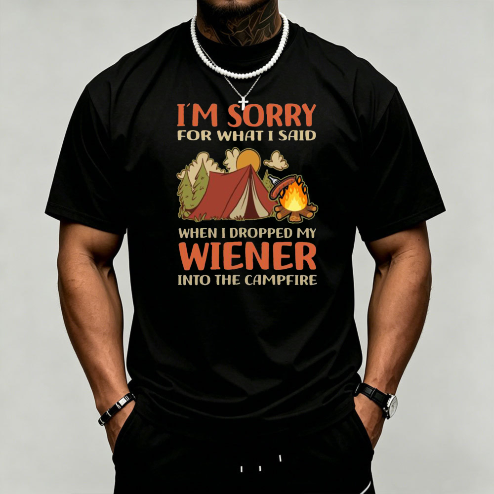 Camping Wiener Campfire Graphi - Outdoor Adventure Quotes Short reseña y precio