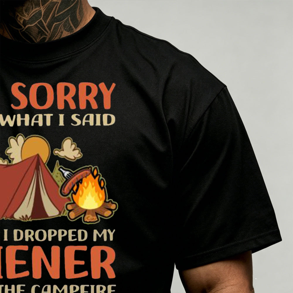 Camping Wiener Campfire Graphi - Outdoor Adventure Quotes Short reseña y precio