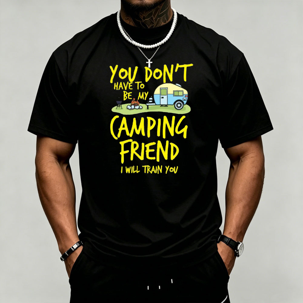 Camping Camper Trailer Graphic - Outdoor Adventure Quotes Short reseña y precio