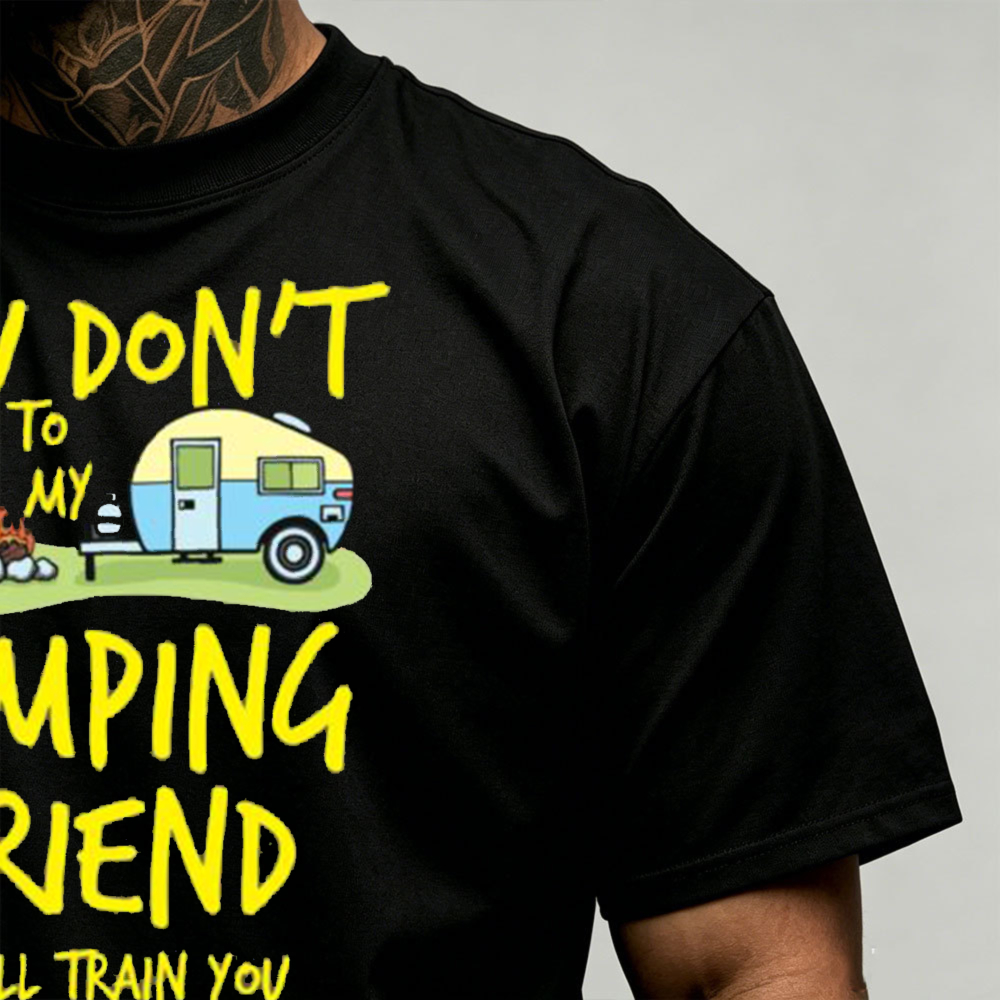 Camping Camper Trailer Graphic - Outdoor Adventure Quotes Short reseña y precio