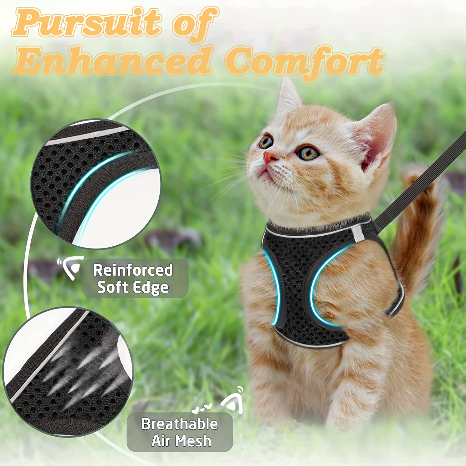 Escape-Proof Cat Harness & Lea - Outdoor Adventure Kit reseña y precio