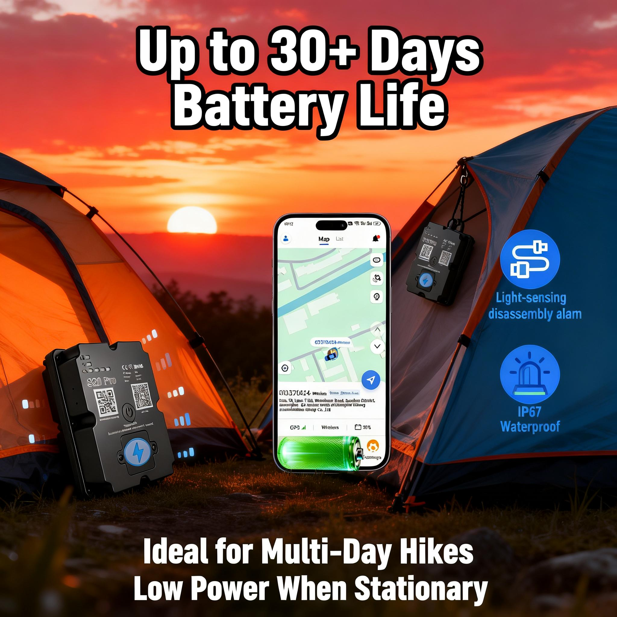 GPS Tracker for Hiking Backpac - Outdoor Adventure With No Backpack reseña y precio