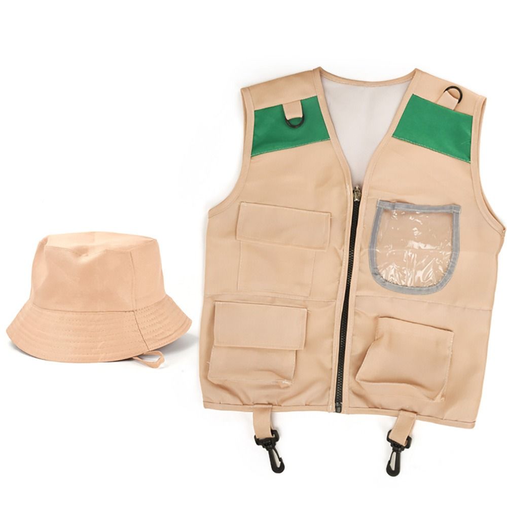 Multicolor Explorer Hat Vest C - Outdoor Adventure Kit For Kids reseña y precio