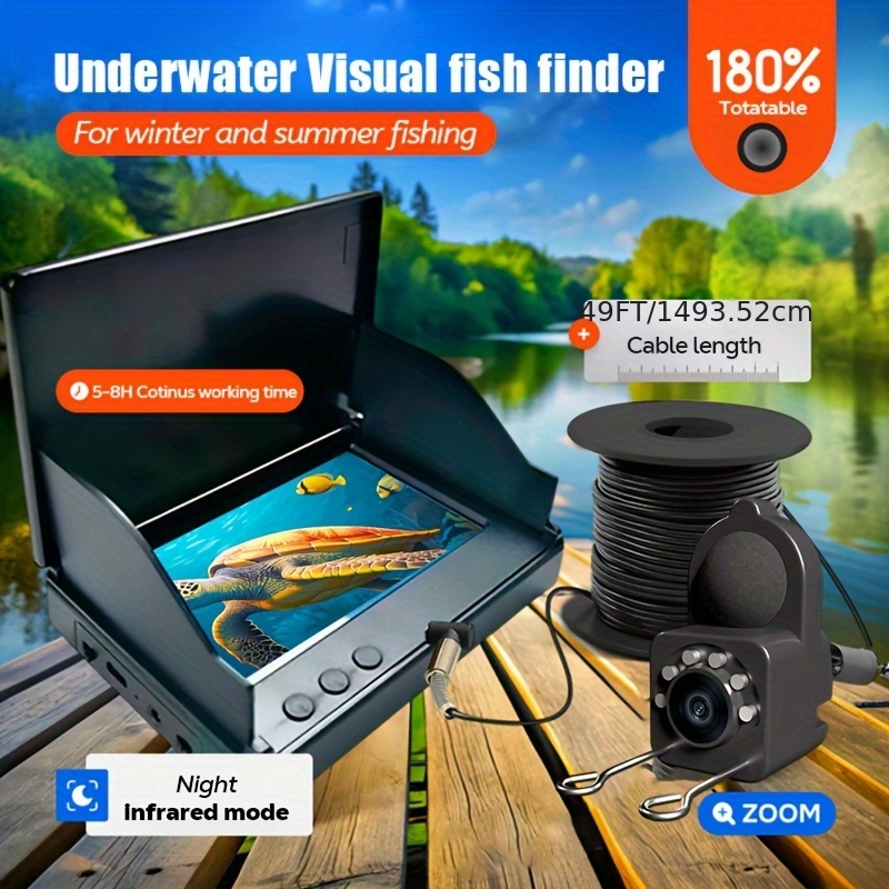 XHJ HD Fishing Monitor, 4.3 In - Outdoor Adventure Kit reseña y precio