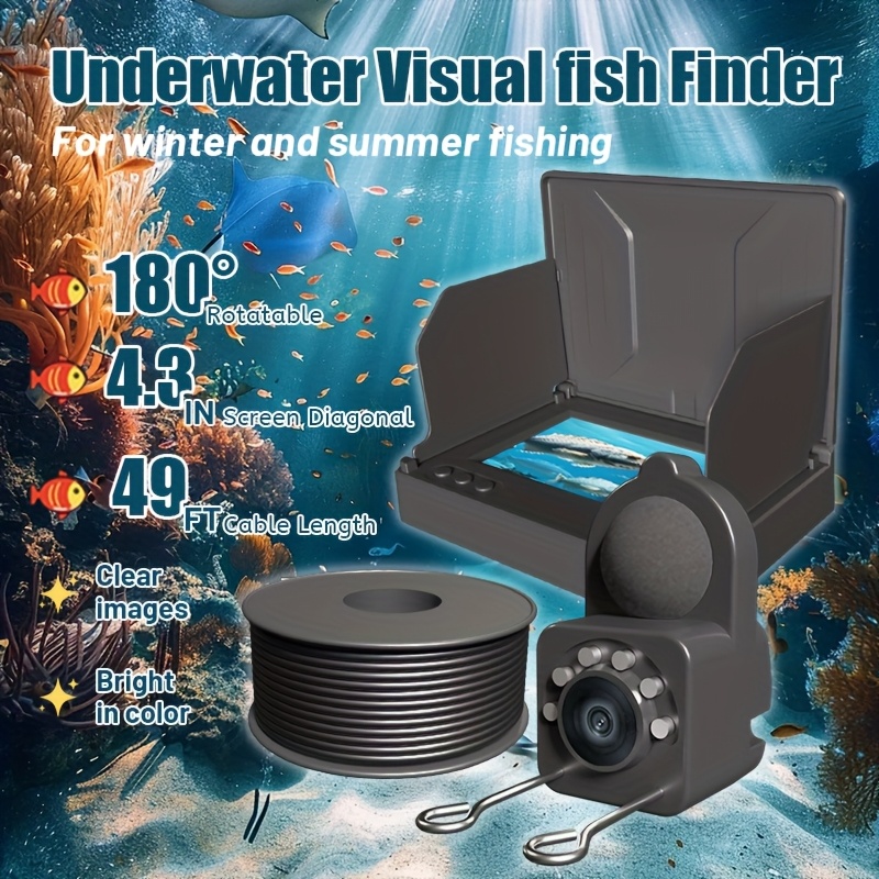 XHJ HD Fishing Monitor, 4.3 In - Outdoor Adventure Kit reseña y precio