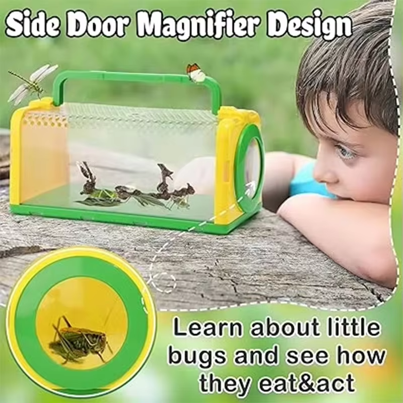 Insect Capture Cage Bug Habit  - Outdoor Adventure Kit For Kids reseña y precio