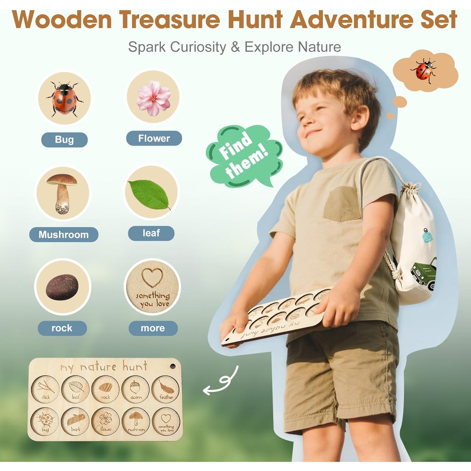 Bug Catcher Kit for Kids with  - Outdoor Adventure Kit For Kids reseña y precio