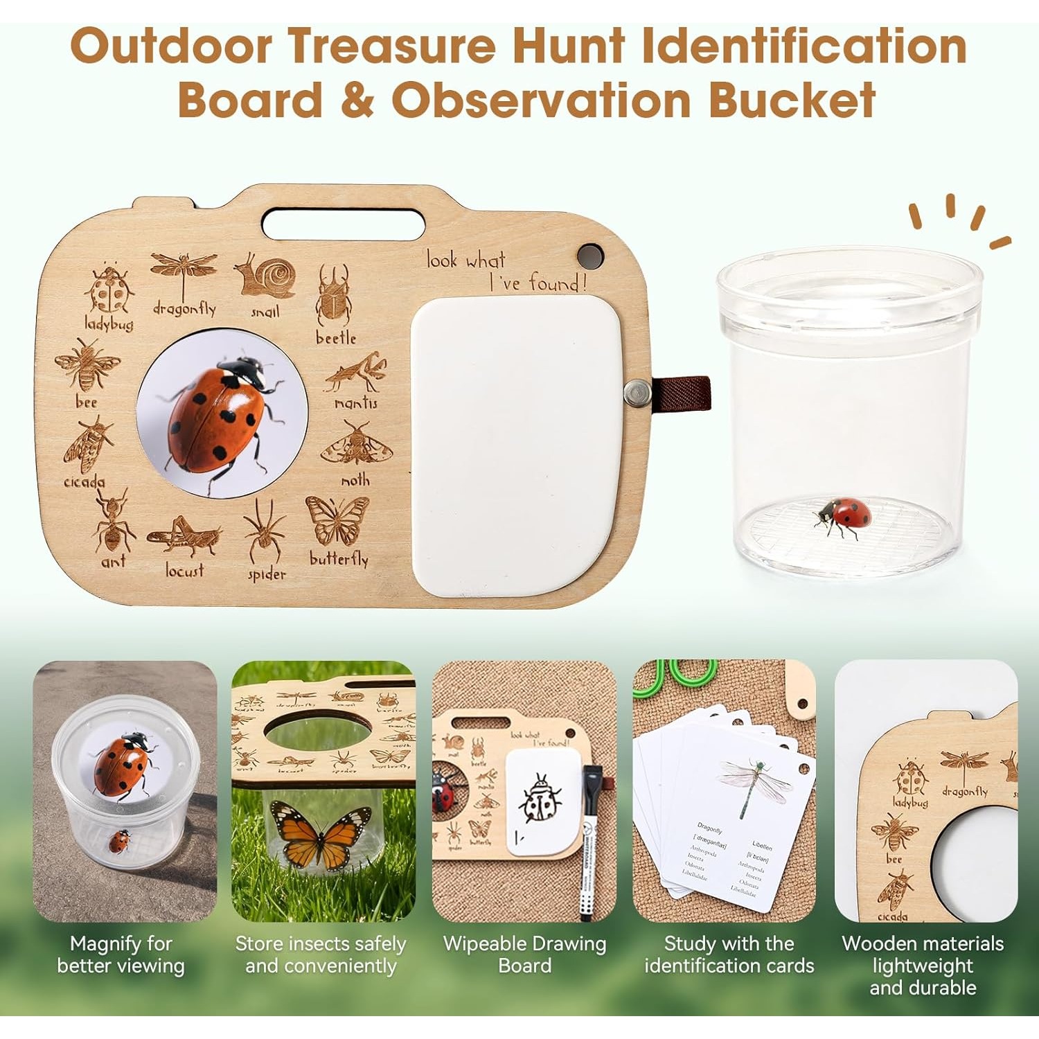 Bug Catcher Kit for Kids with  - Outdoor Adventure Kit For Kids reseña y precio