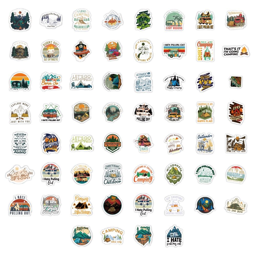 60Pcs Outdoor Camping Style A  - Outdoor Adventure Stores reseña y precio