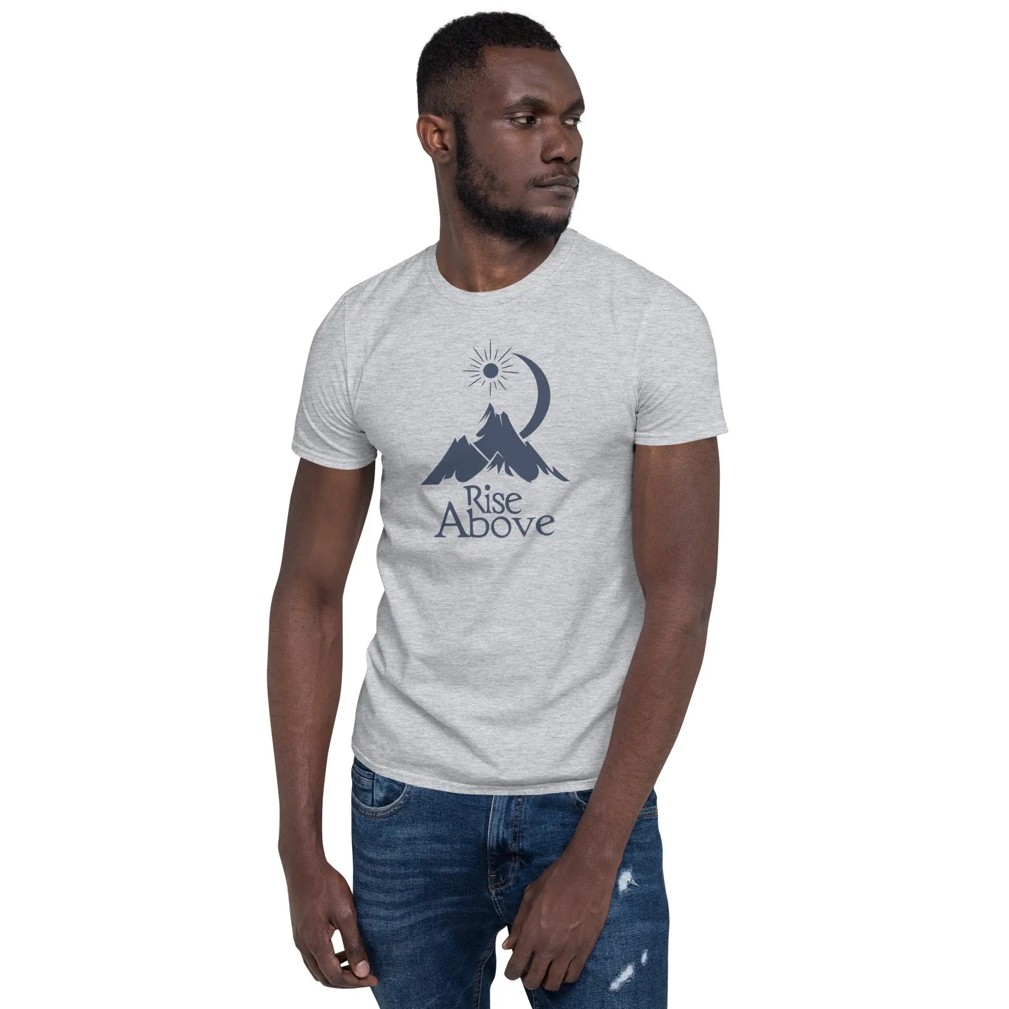 Rise Above Mountain T Shirt In - Outdoor Adventure Quotes Short reseña y precio