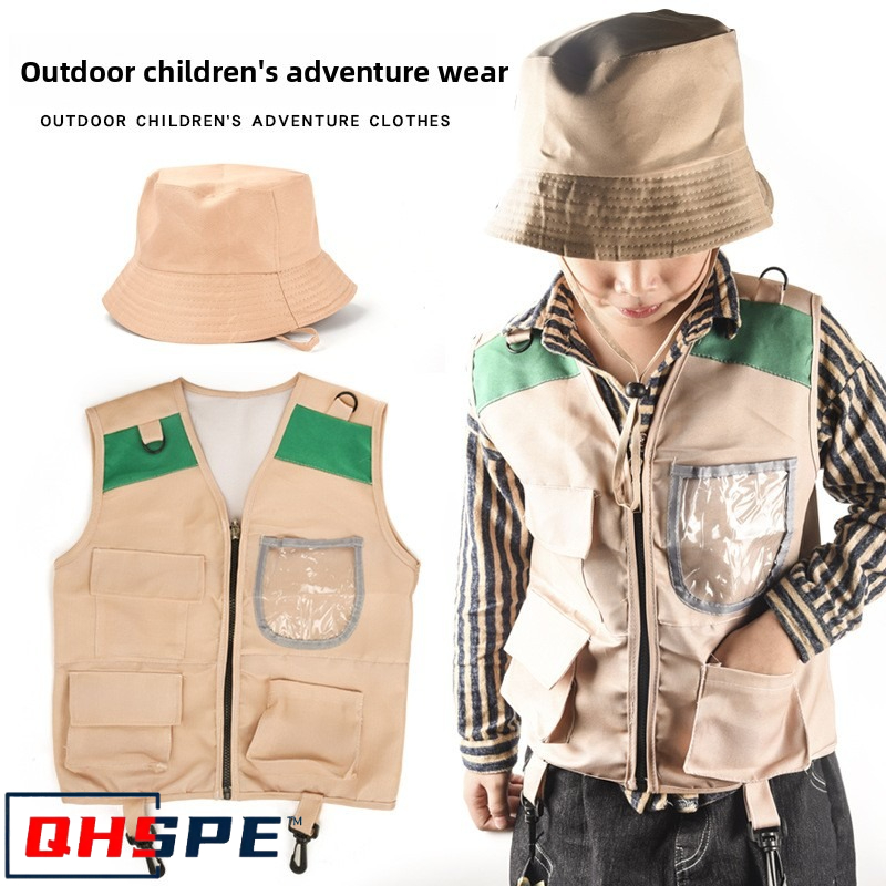Kids Explorer Vest and Hat Cos - Outdoor Adventure Activities For Kids reseña y precio